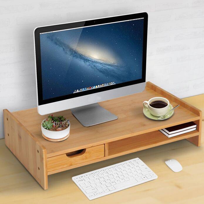 HOMCOM Monitorständer 920-042 920-042 natur