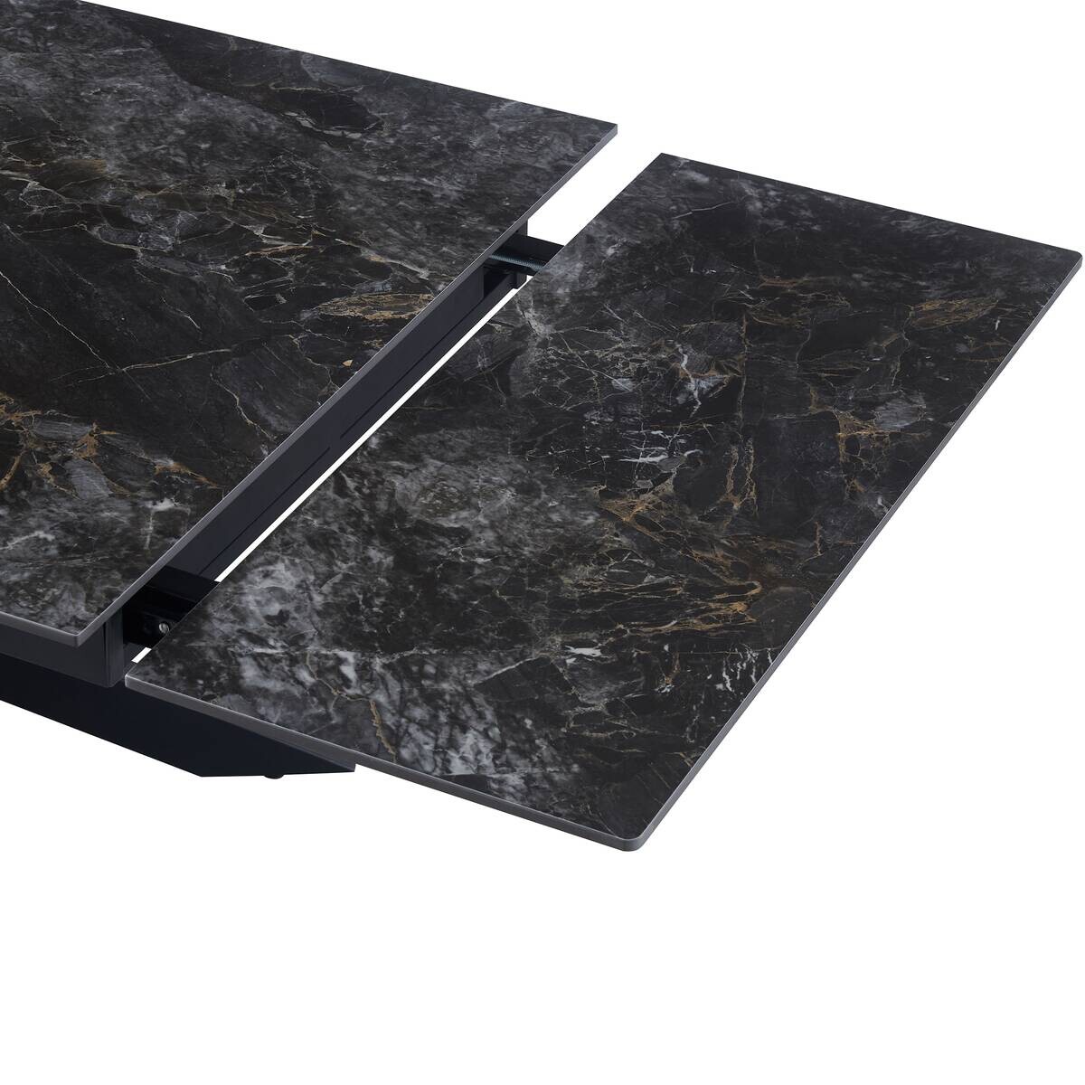 Esstisch Katrin schwarz B/H/T: ca. 180x76x90 cm