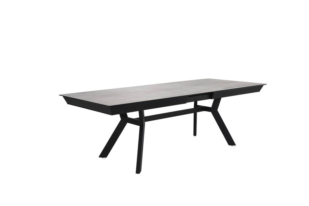Esstisch Beton schwarz B/H/T: ca. 200x76x100 cm