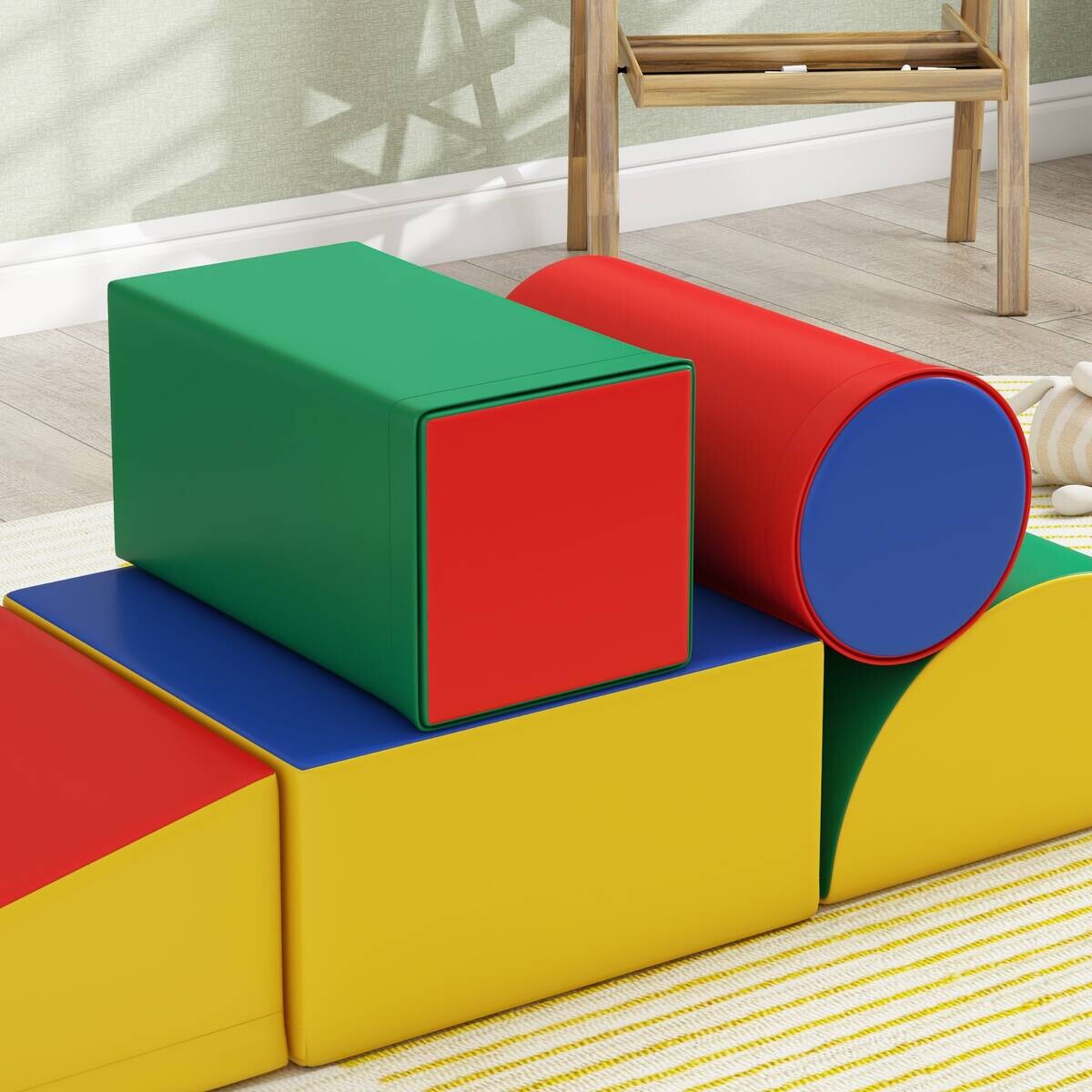 HOMCOM Bausteinset B/H/L: ca. 40,6x20,3x40,6 cm