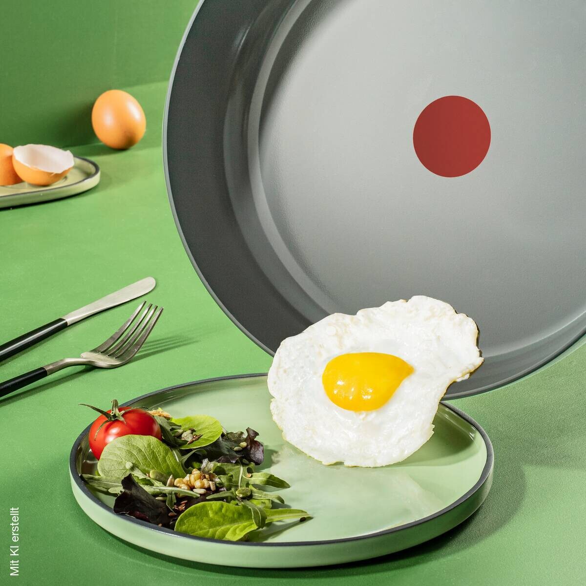 Tefal Pfanne schwarz Aluminium D: ca. 28 cm