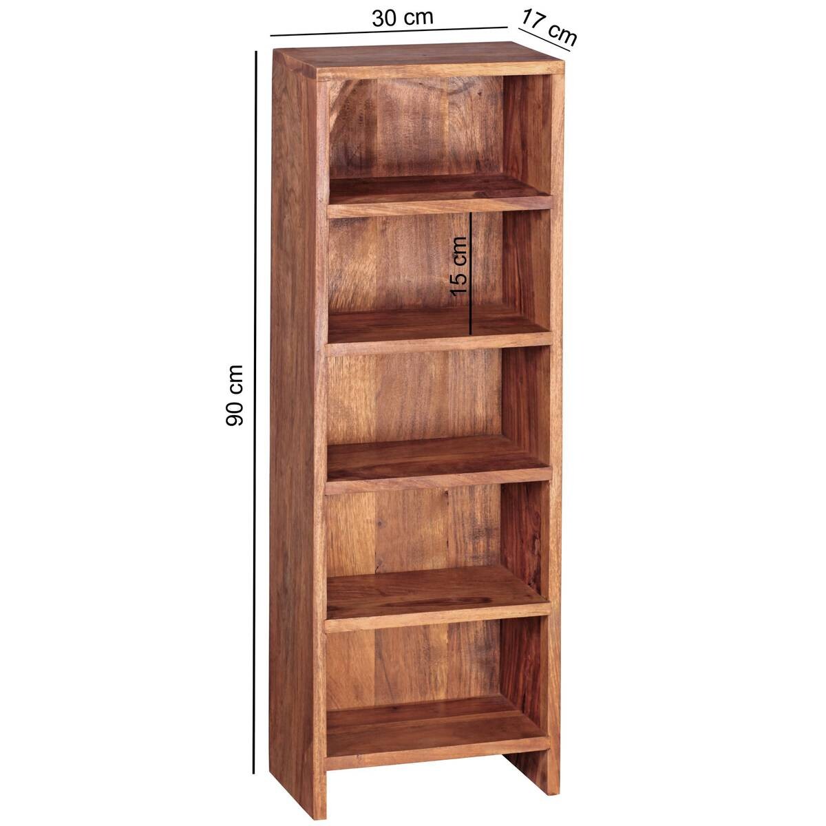 CD Regal natur B/H/T: ca. 30x90x17 cm