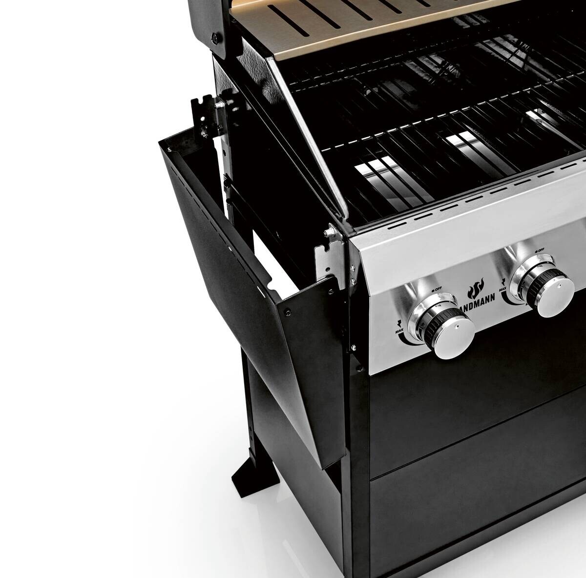 Landmann Gasgrill 4.0 Edelstahl B/H/L: ca. 55x104x127 cm