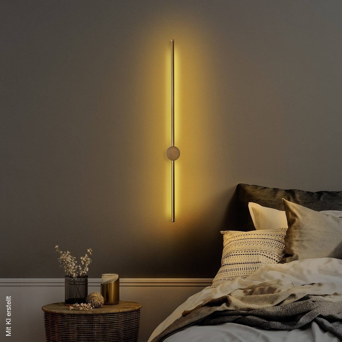 Opviq Wandleuchte Sword-13487 gold B/H/T/L: ca. 7x10x7x91 cm