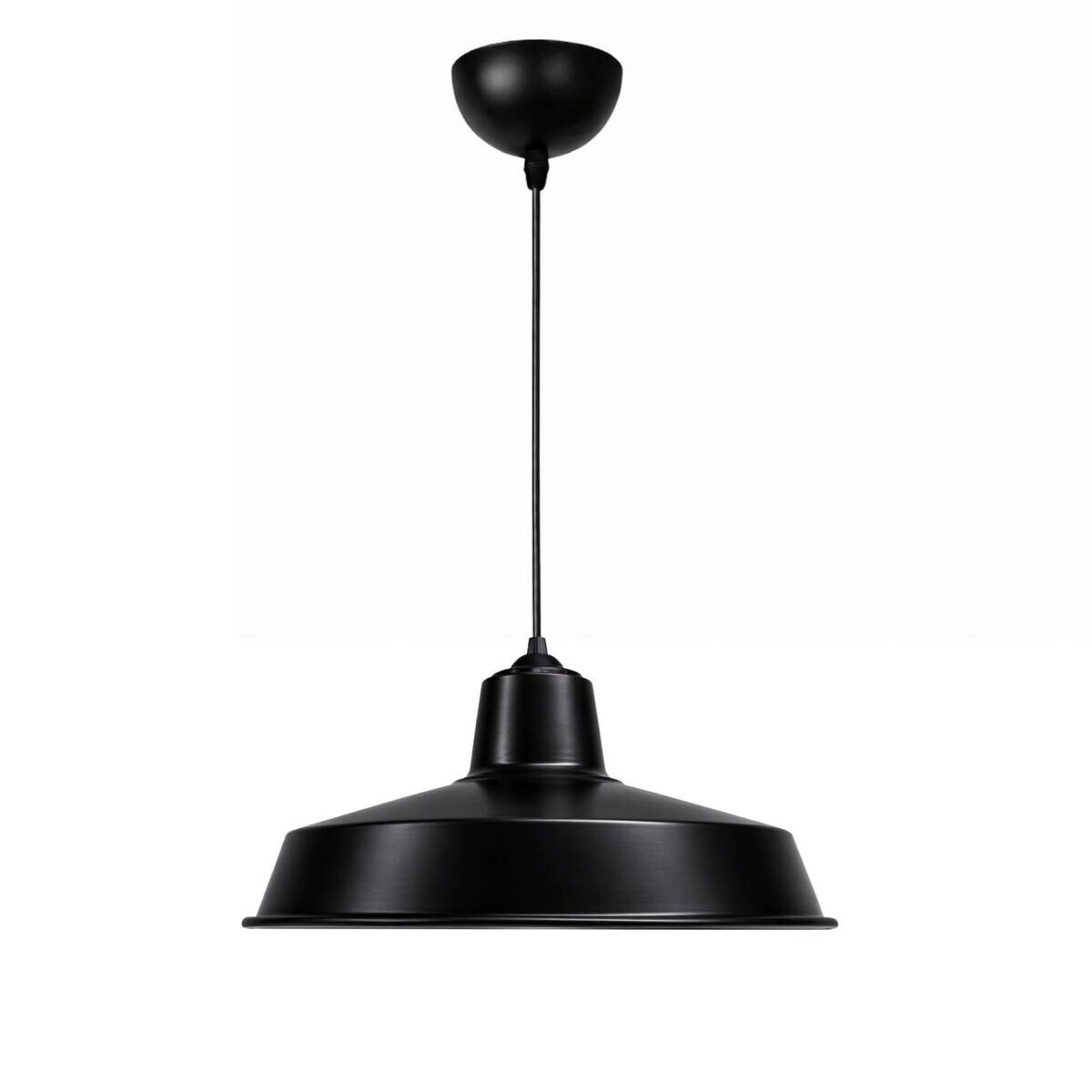 Opviq Pendelleuchte schwarz B/H/T: ca. 35x100x35 cm E27 1 Brennstellen