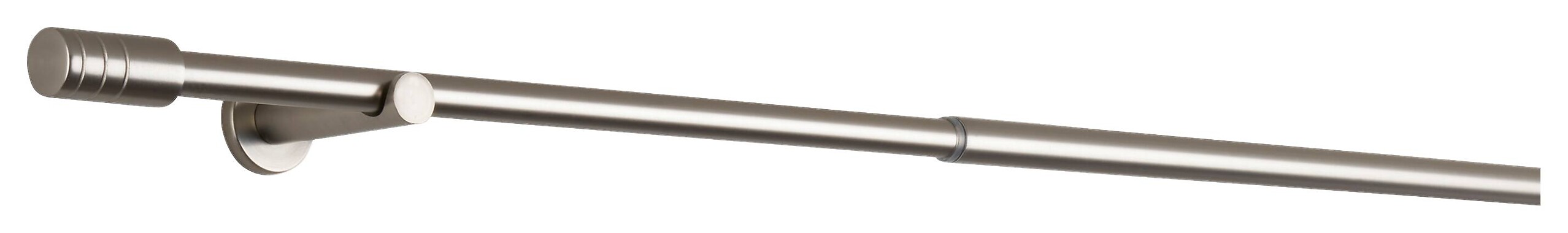 ondeco Stilgarnituren rillcube Edelstahloptik Metall ausziehbar von ca. 210 bis 400 cm 1 Läufe