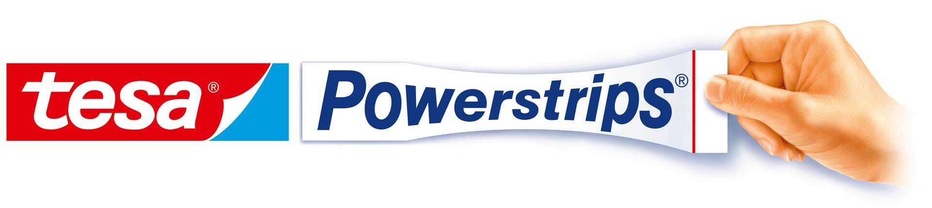 Powerstrips Chrom Edelstahl B/H/L: ca. 2,8x6x2 cm