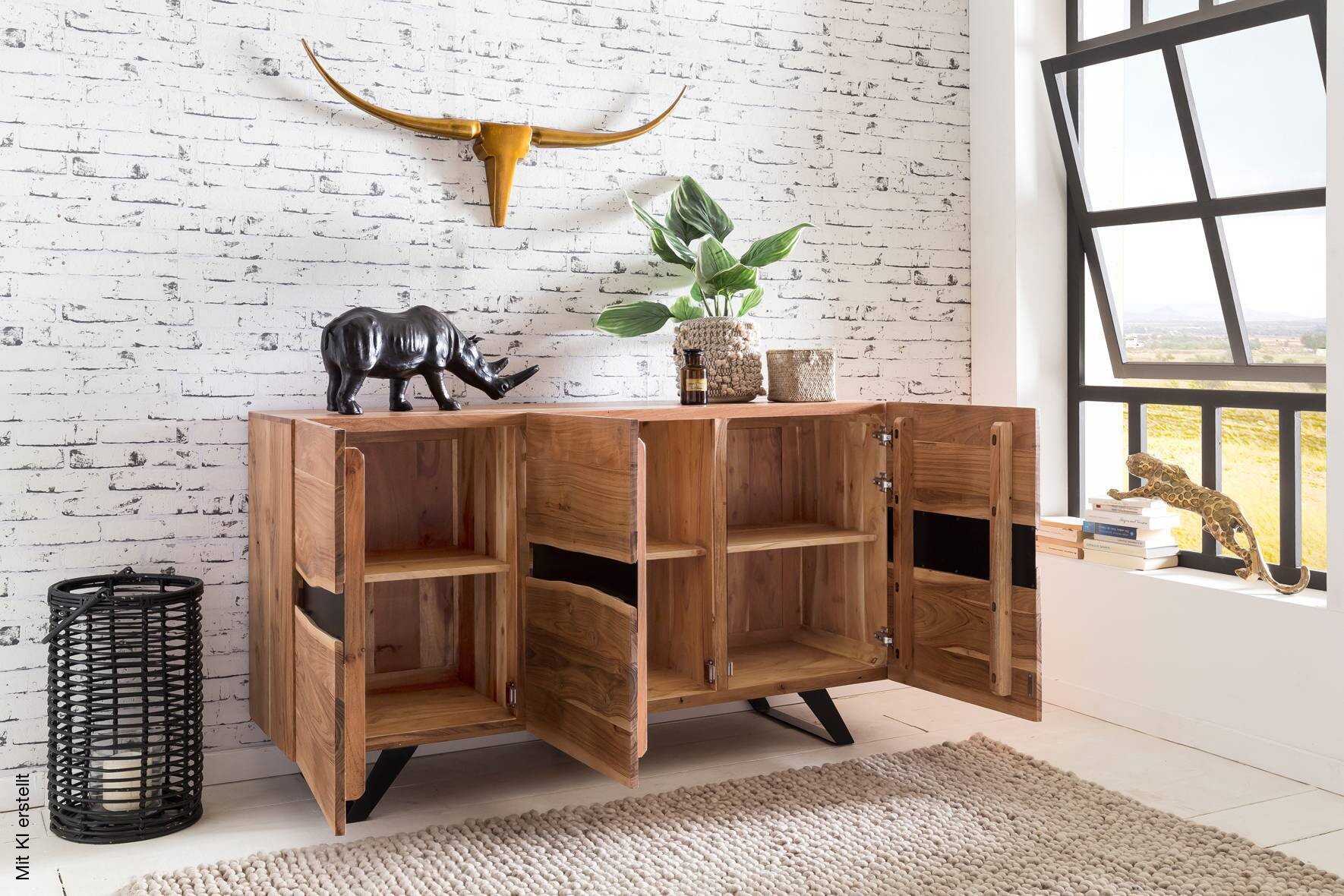 Sideboard B/H/T: ca. 148x85x43 cm