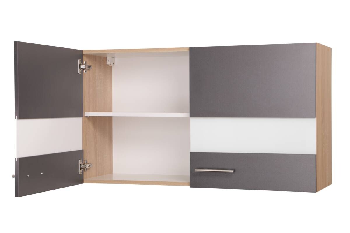 Hängeschrank Merle grau B/H/T: ca. 100x56x35 cm