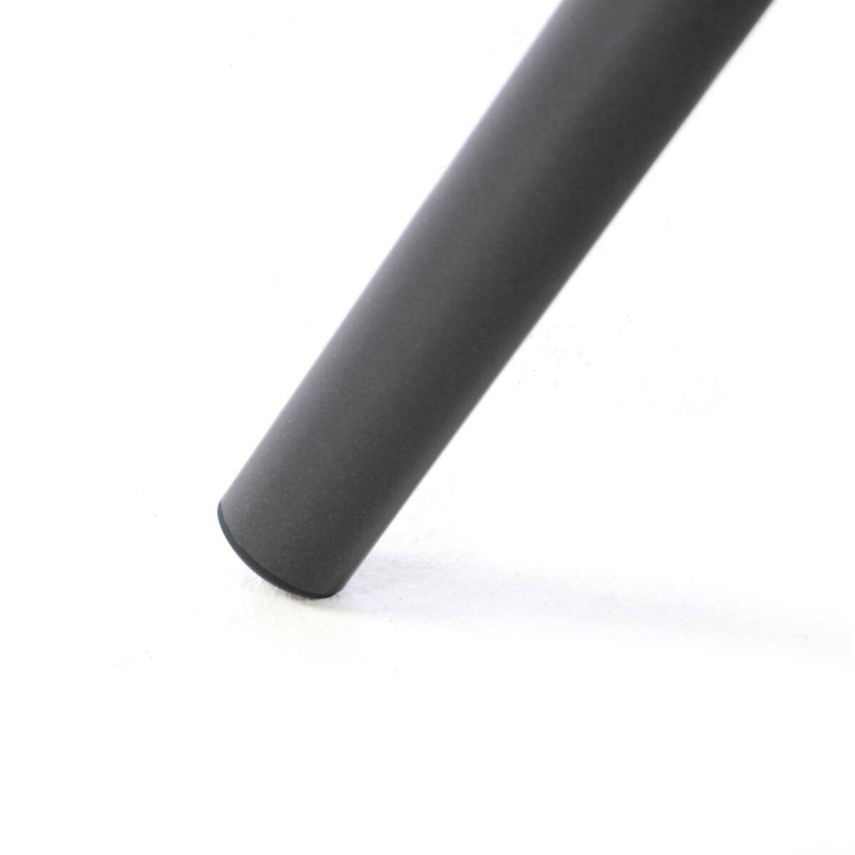 VCM Gartenstuhl schwarz Kunststoff B/H/L: ca. 60x155x55 cm