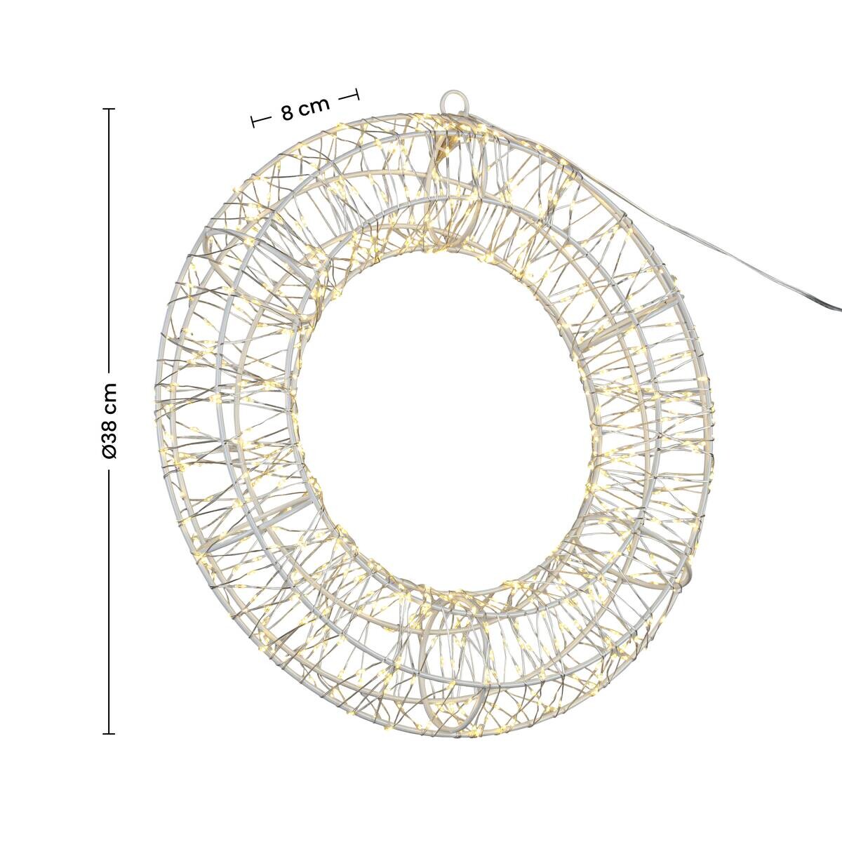 Nolo LED-Ring B/H/T: ca. 38x38x8 cm