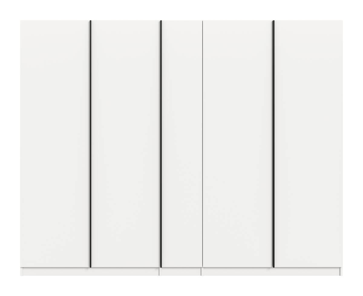 Kleiderschrank OAKLAND weiß B/H/T: ca. 230x183x53 cm