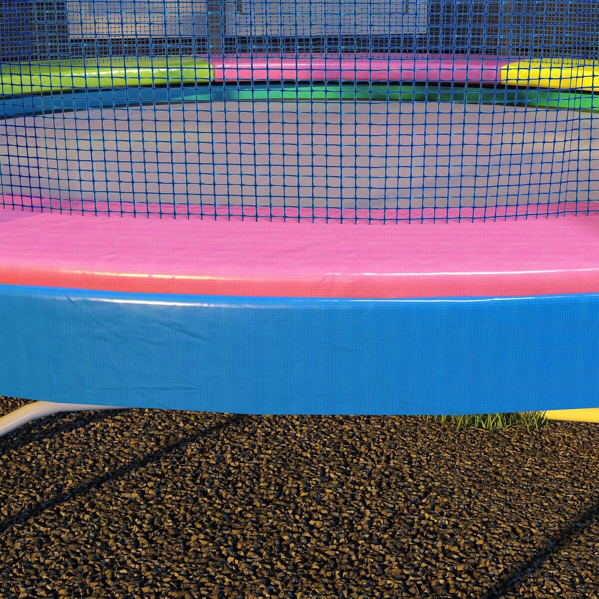 SPORTNOW Trampolin-Zubehör bunt B/H/L: ca. 305x305x30 cm