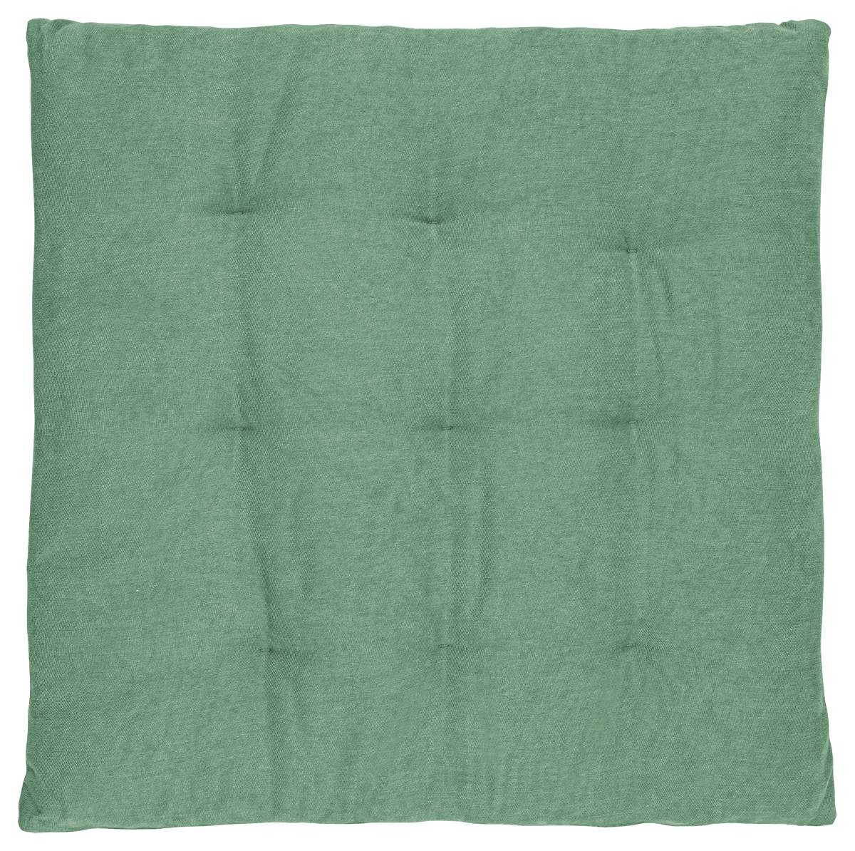 Stuhlkissen Bravo salbei Bezug: 100% Polyester Füllung: 50% Polyurethan, 50% Polyester B/L/S: ca. 40x40x3 cm