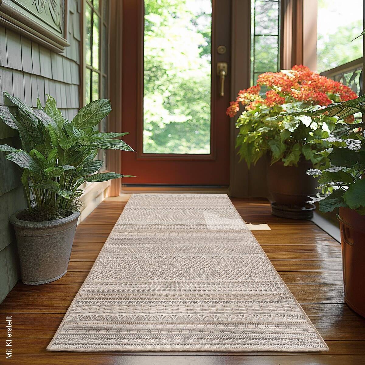 Ayyildiz Outdoorteppich DESERT beige B/L: ca. 80x150 cm
