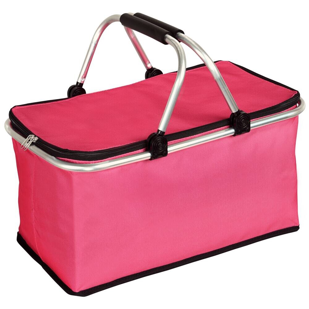 Kesper Einkaufskorb pink B/H/L: ca. 29x50x255 cm