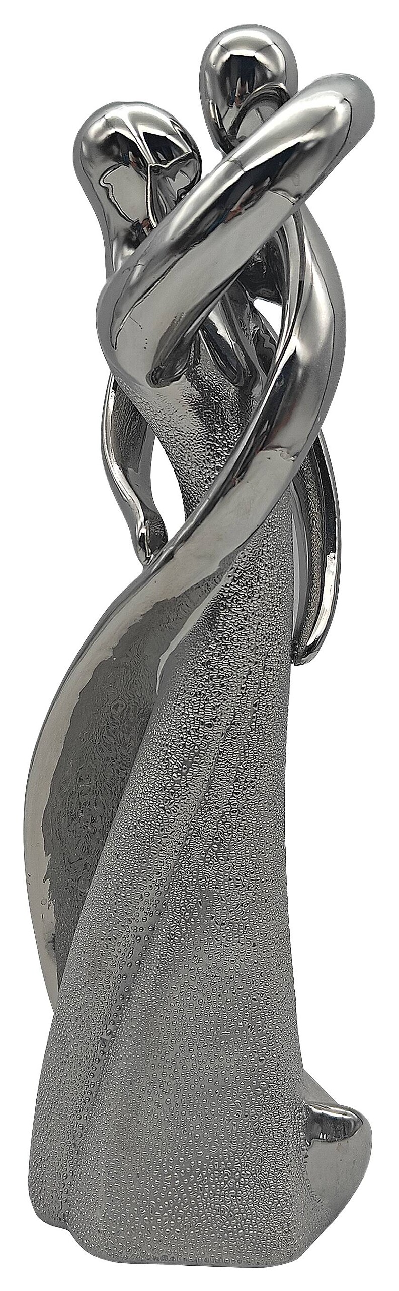 POCOline Deko-Figur silber Porzellan B/H/L: ca. 8x27x9,3 cm