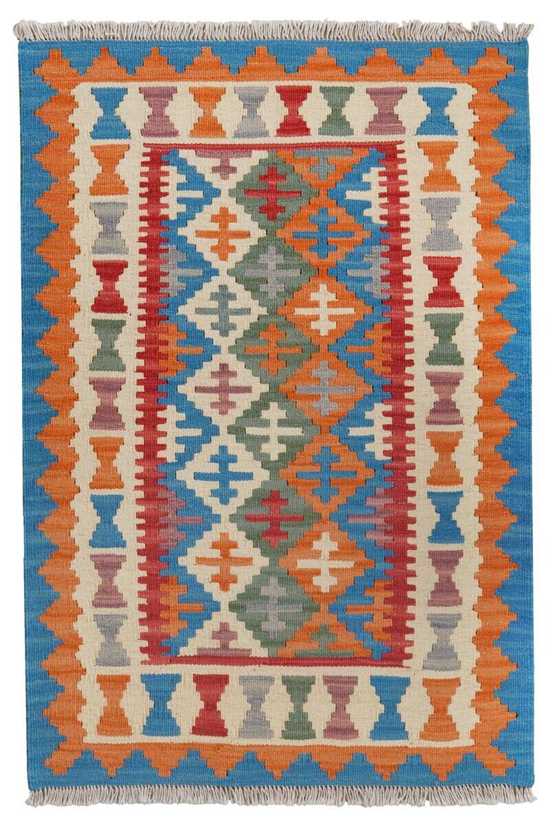 PersaTepp Teppich Kelim Gashgai beige B/H/L: ca. 84x1x124 cm