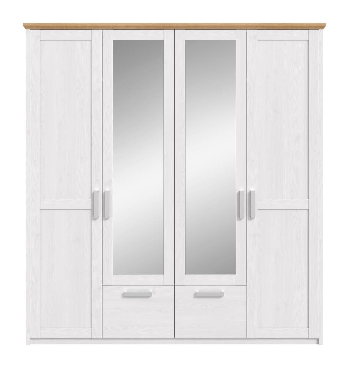 Kleiderschrank VERONA Sibiu Lärche Nachbildung Eiche Artisan Nachbildung B/H/T: ca. 188x200x61 cm