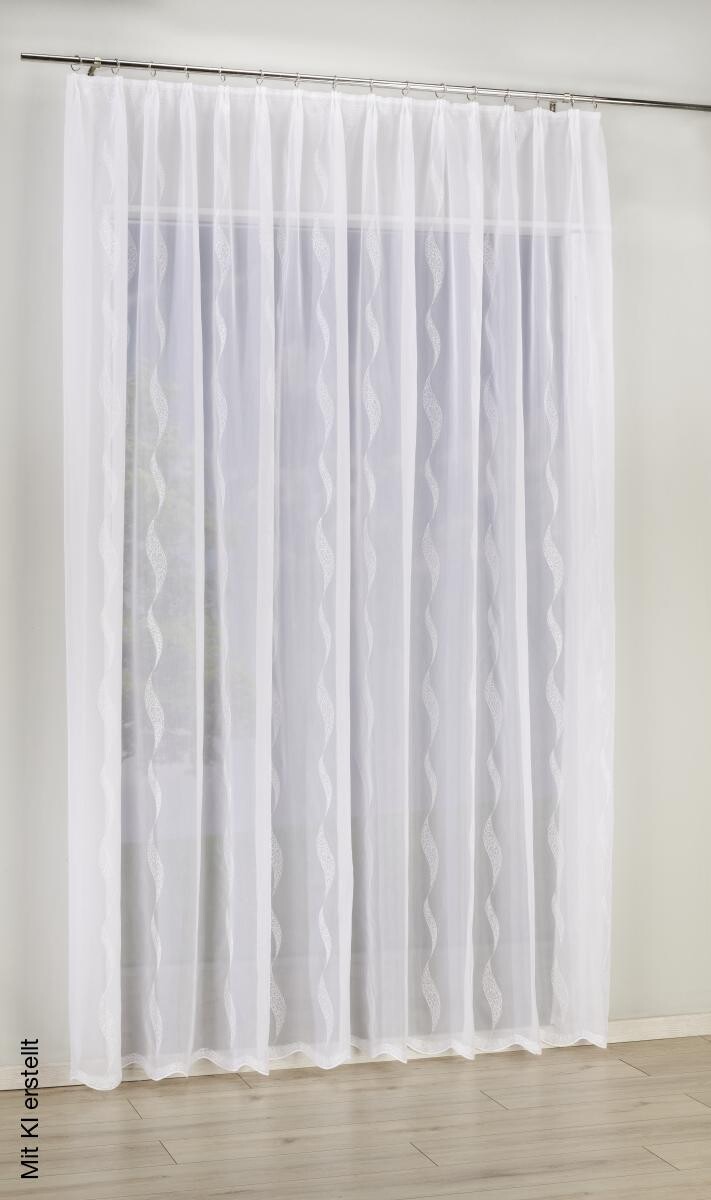 POCOline Fertigstore Sally weiß B/L: ca. 300x175 cm