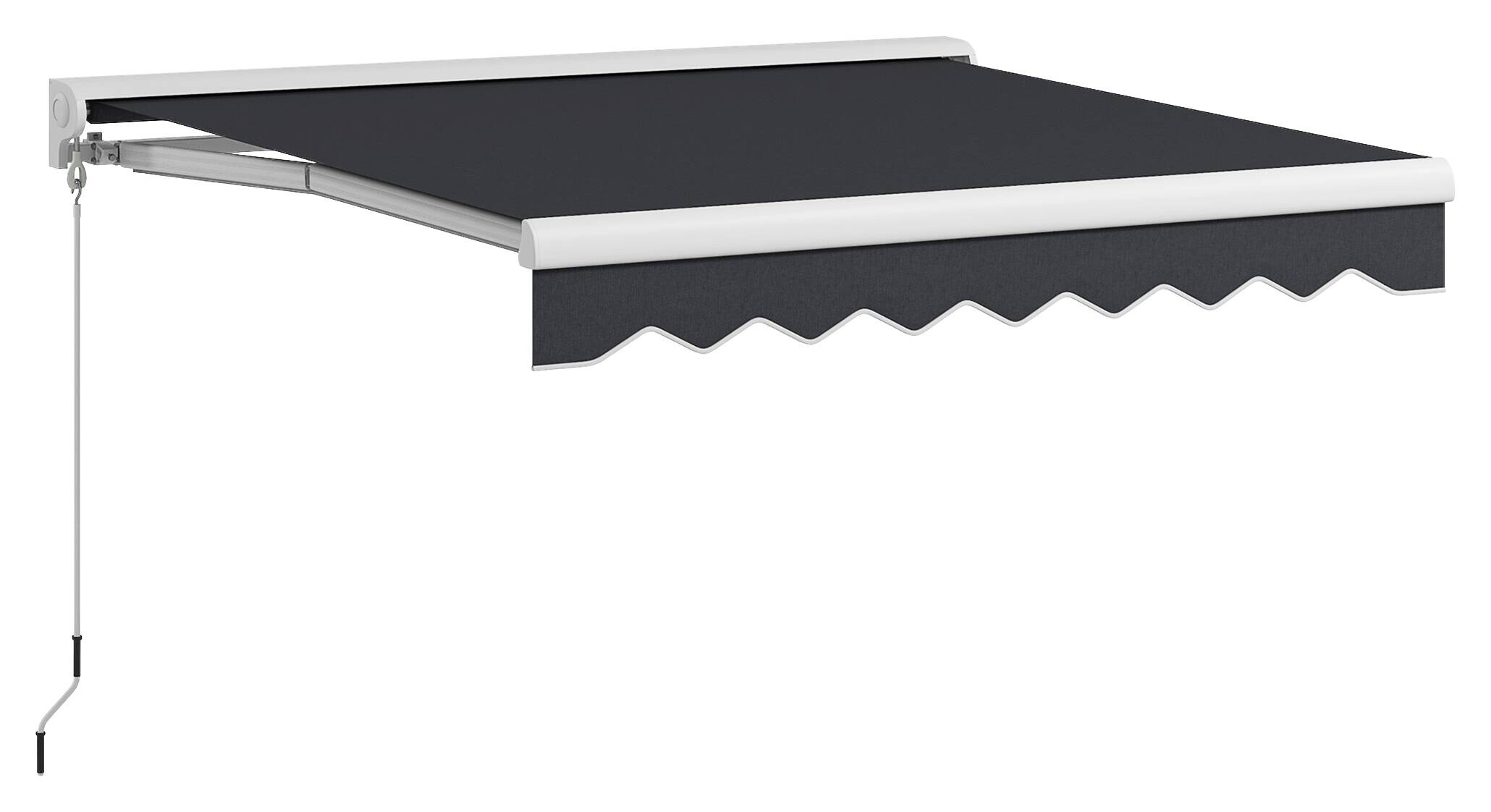 Outsunny Markise grau B/H/L: ca. 250x200x150 cm