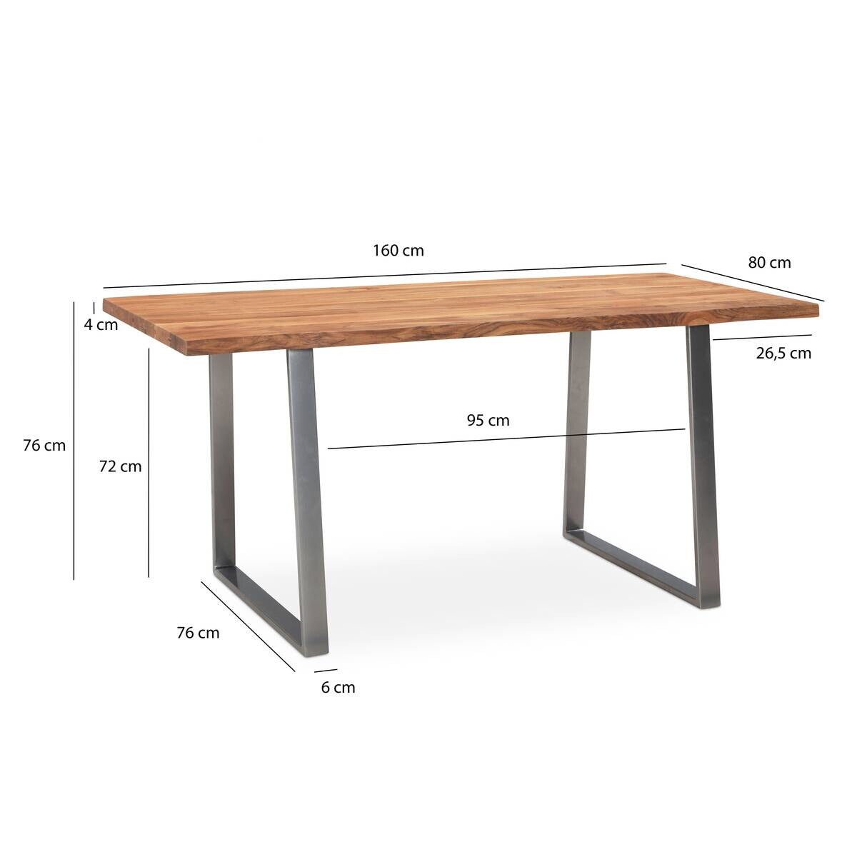 Schreibtisch B/H/T: ca. 160x76x80 cm