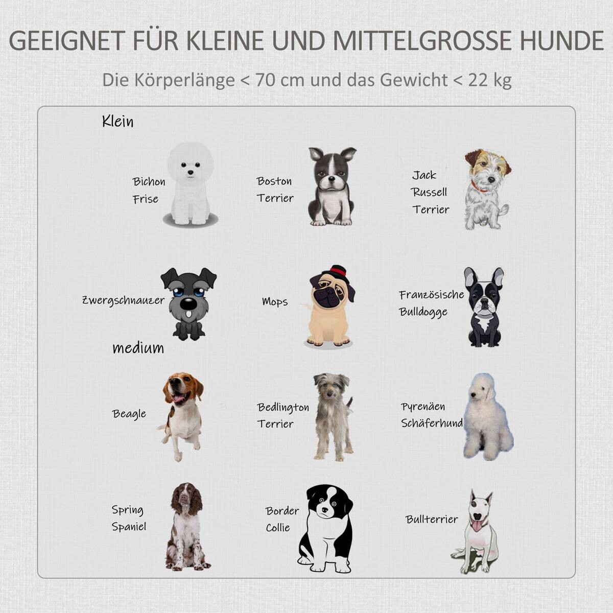 PawHut Hundekäfig
