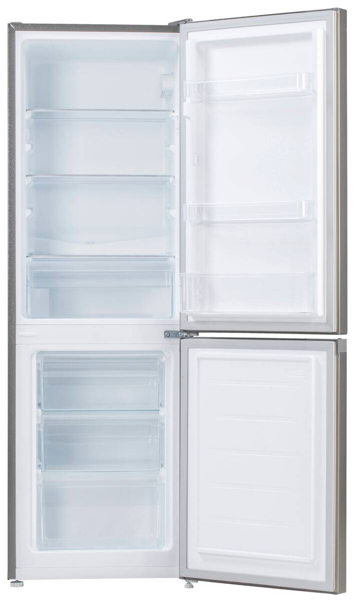 POCOline Kühl-/Gefrierkombination KGK 144-157 CIX Inox B/H/T: ca. 47x144x50 cm