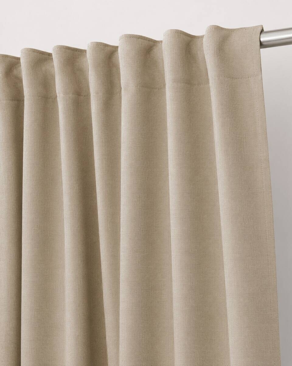 Thermovorhang Irie natur B/L: ca. 140x245 cm