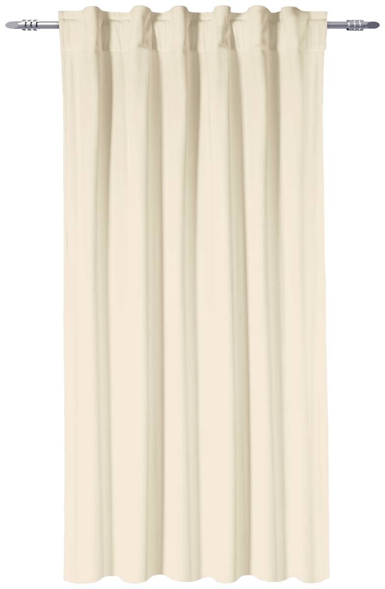 Thermovorhang Kiruna wollweiß B/L: ca. 140x175 cm