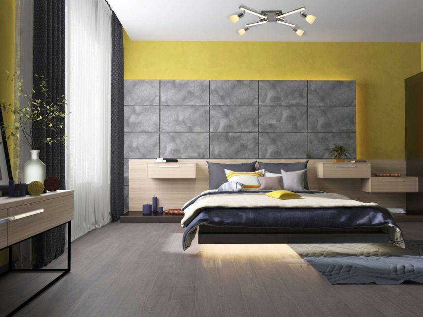 Näve Leuchten LED Deckenleuchte NV1233442 Chrom Metall Kunststoff Glas B/H/L: ca. 68x22x25 cm 4 Brennstellen