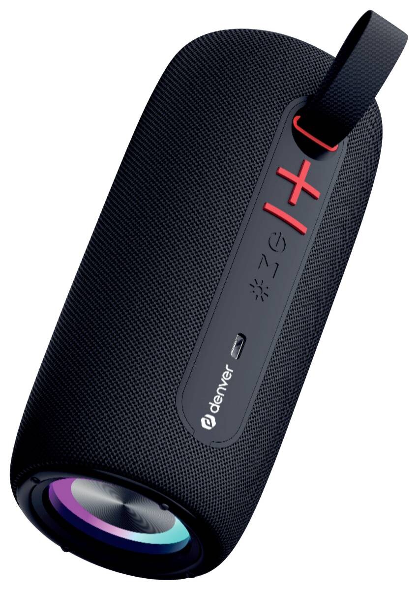 Denver Lautsprecher 111151020780 schwarz H/D: ca. 19x9 cm