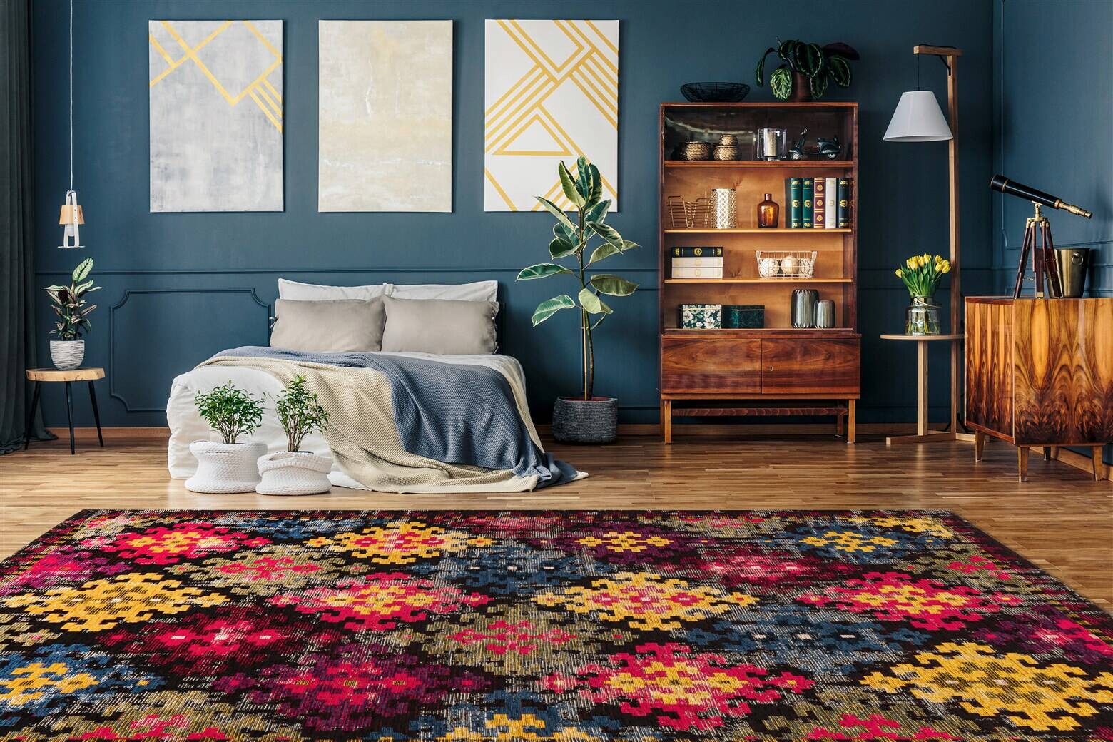 Padiro Kurzflorteppich Primavera 325 mehrfarbig B/L: ca. 80x150 cm