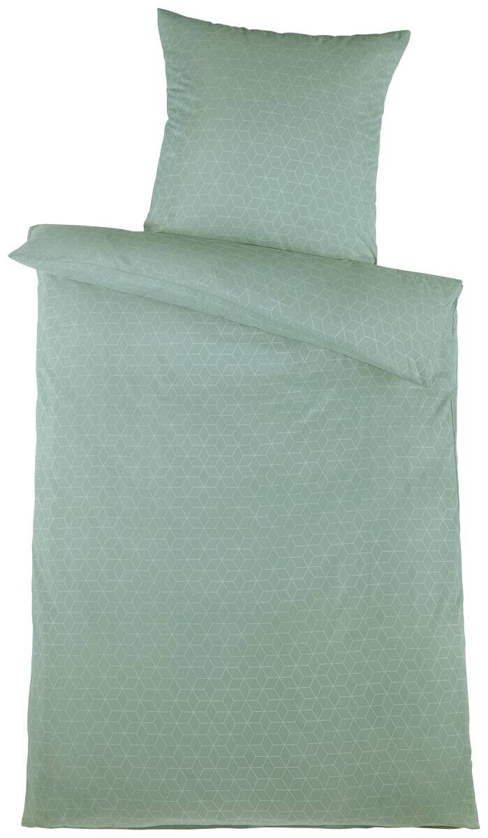 Microfaser Bettwäsche salbei 100% Polyester B/L: ca. 135x200 cm