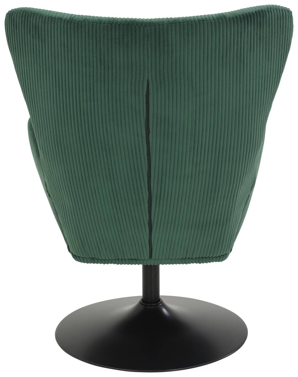 Sessel Samos grün Microfaser B/H/T: ca. 72x96x81 cm