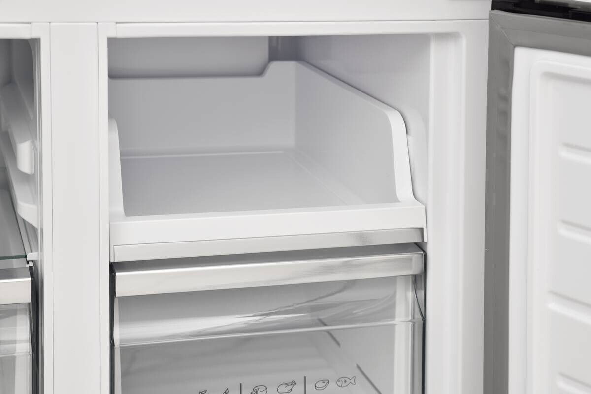 Vestel French-Door Kühl-/Gefrierkombination FD56021 EX Inox B/H/T: ca. 84x179x69 cm