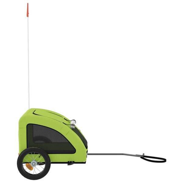 vidaXL Fahrradanhänger grün grün