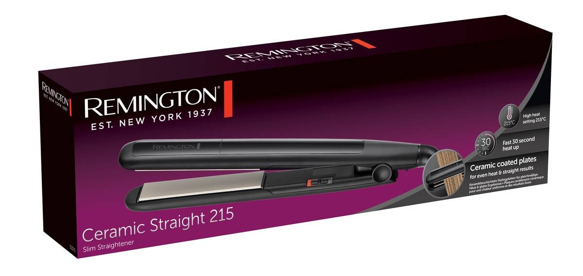 REMINGTON Haarglätter S1370 schwarz B/H/T: ca. 29,3x7,8x2,8 cm