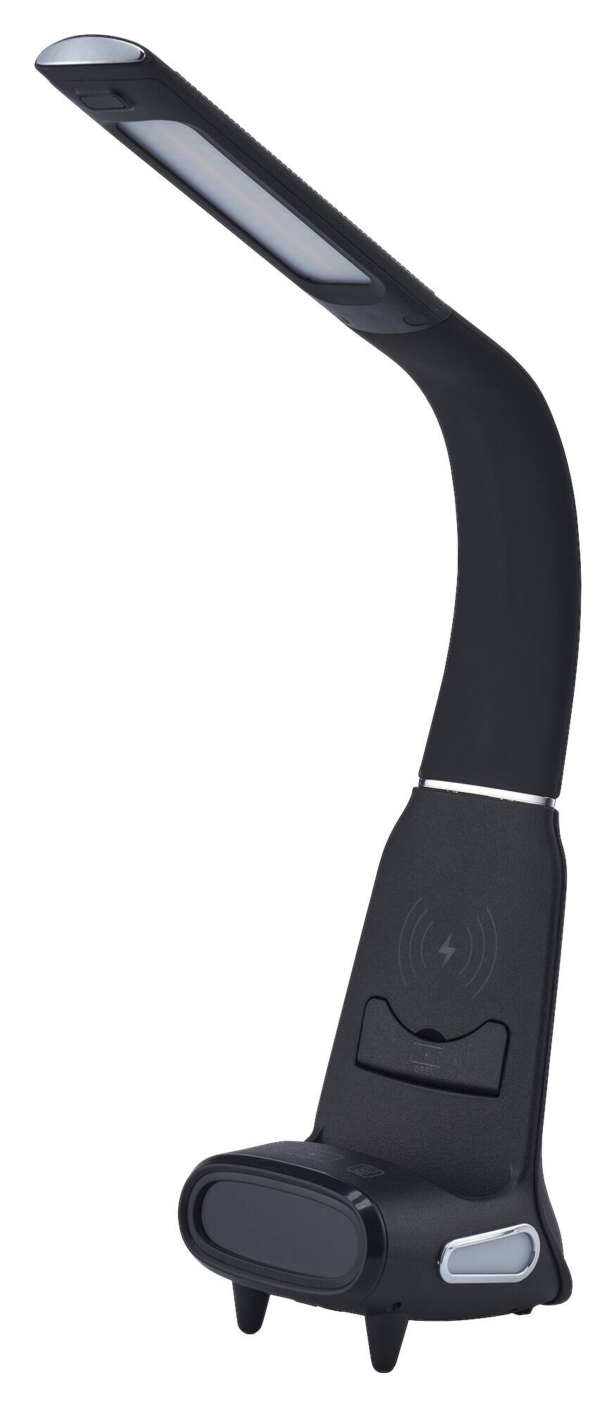 POCOline LED-Schreibtischleuchte Timon schwarz B/H/L: ca. 11x9x45 cm