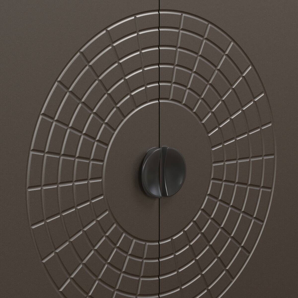 Lowboard Fusion Eiche dunkel Nachbildung bronze Optik B/H/T: ca. 183x55x40 cm