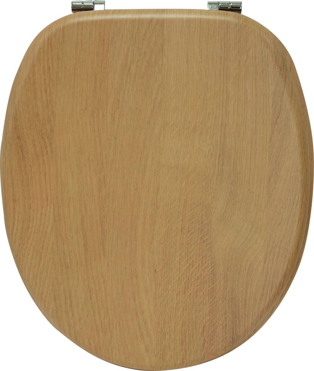 POCOline WC-Sitz Holzoptik MDF