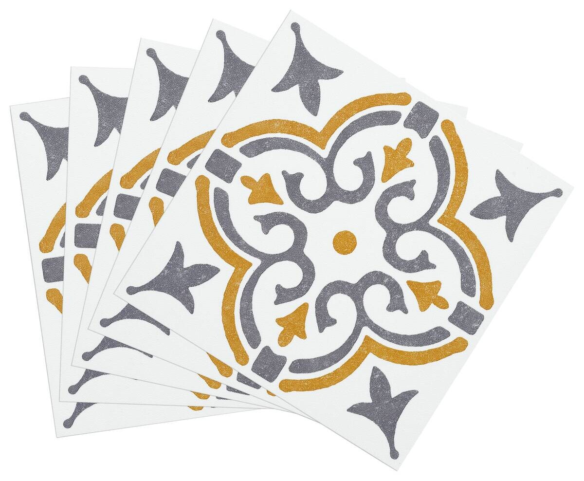 d-c-fix Wandfliese selbstklebend gold B/L: ca. 15,25x15,25 cm