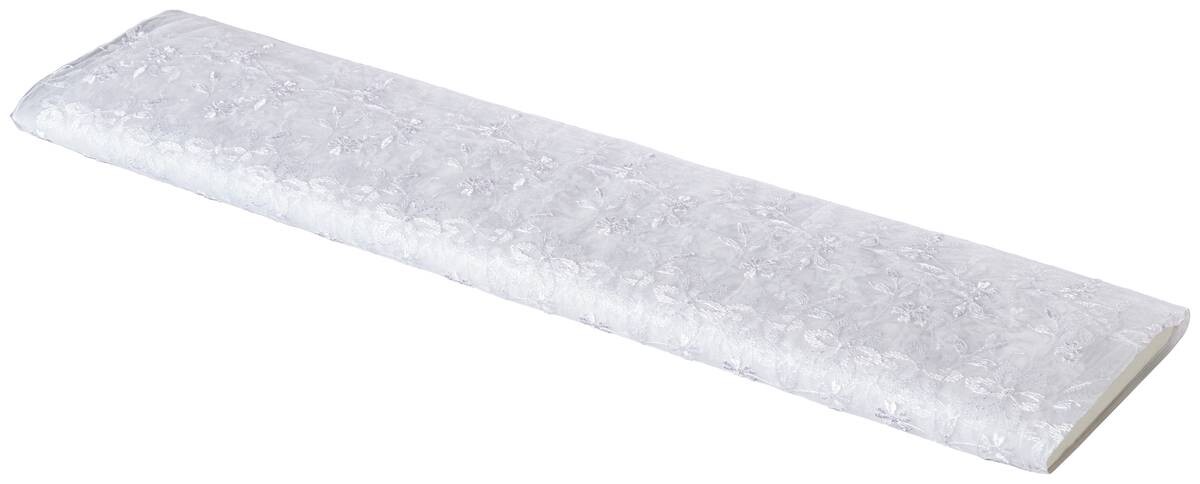 Store-Meterware Roswitha weiß 100% Polyester H: ca. 280 cm