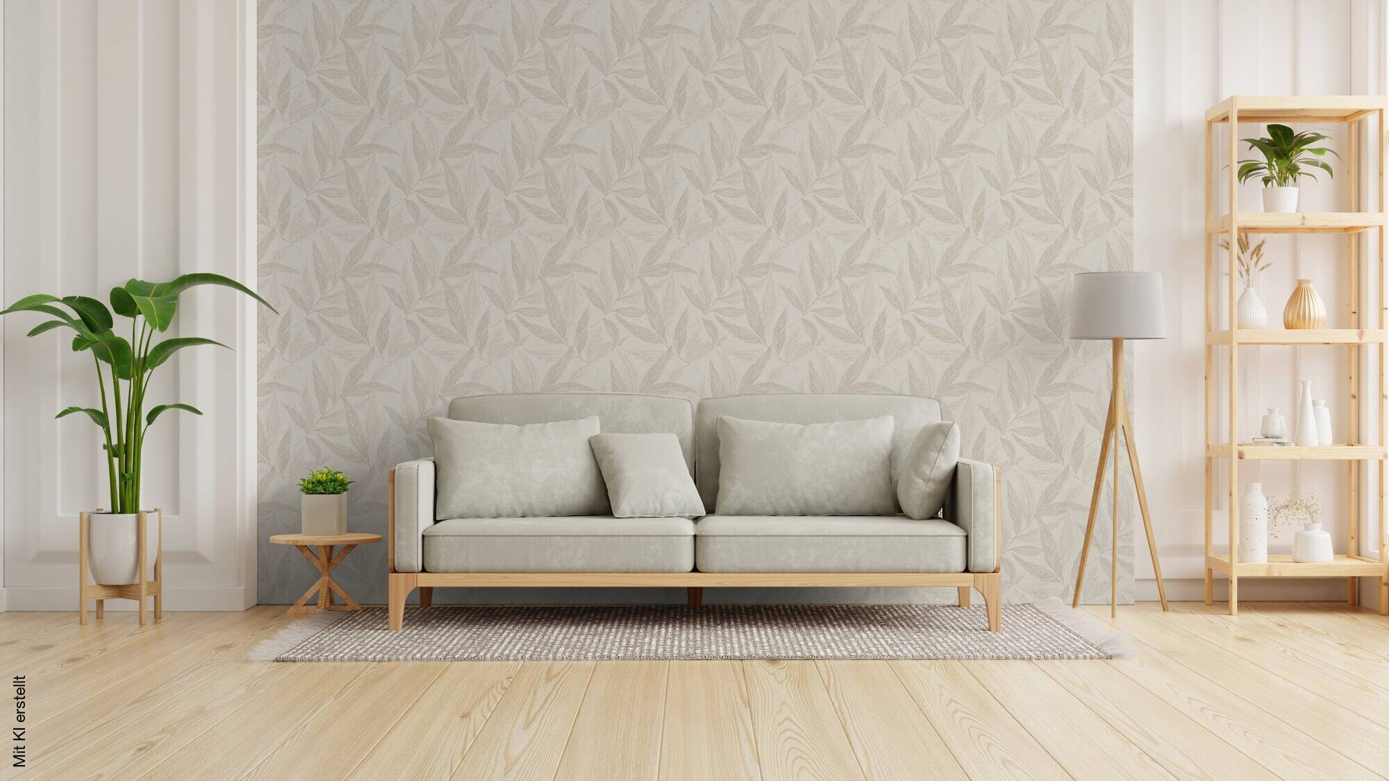 A.S.Creation Vliestapete creme beige grau B/H/D: ca. 53x1005x9,3 cm
