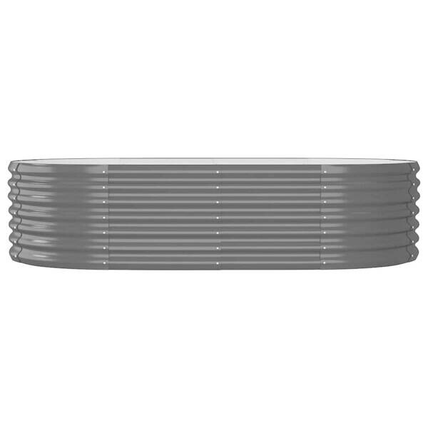 Hochbeet anthrazit Stahl B/H/L: ca. 80x36x152 cm