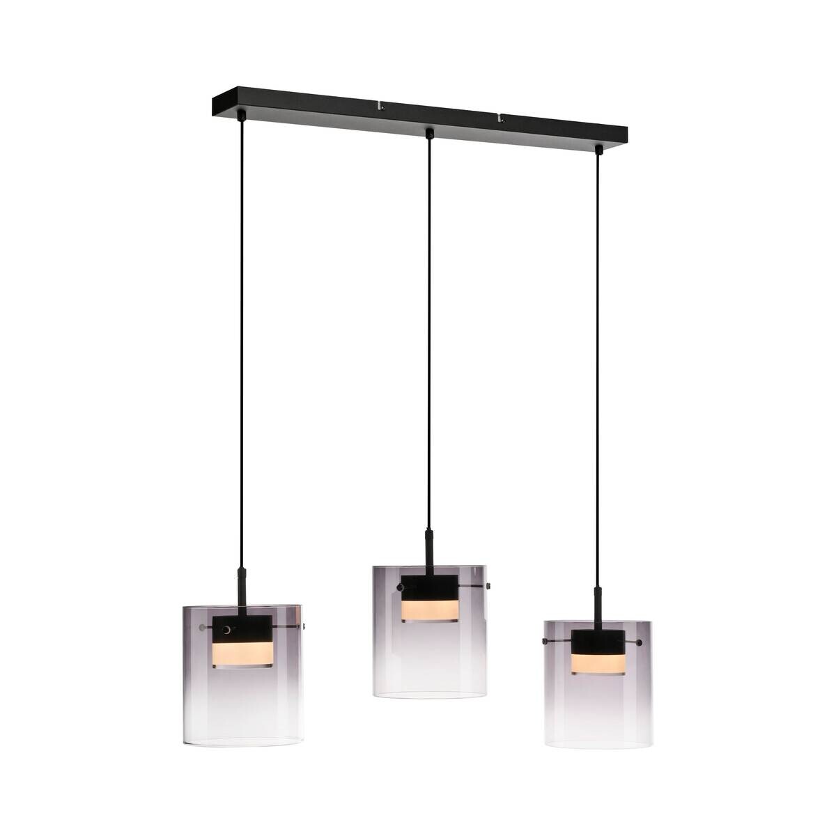 Just Light Pendelleuchte schwarz