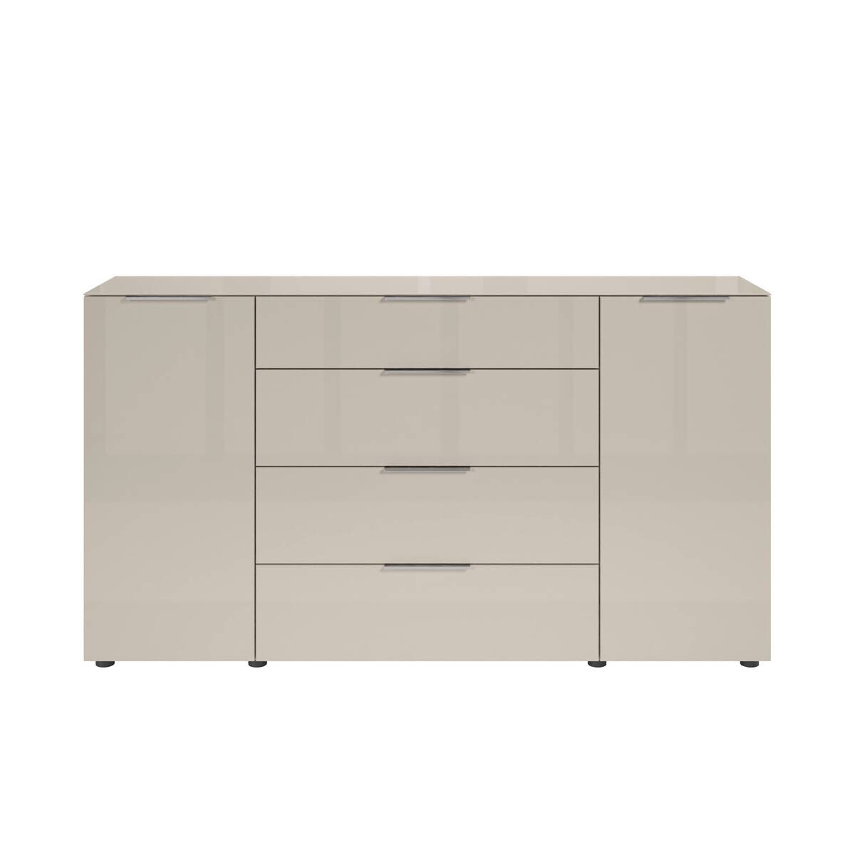Kommode Santorin Kaschmir Chrom B/H/T: ca. 180x99x40 cm