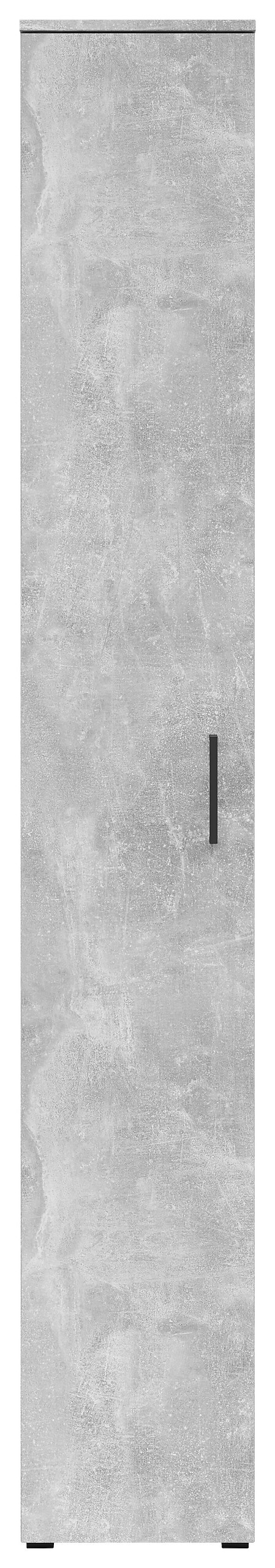Schrank Multi-Stauraum Typ 8 Beton Optik B/H/T: ca. 30x195x40 cm