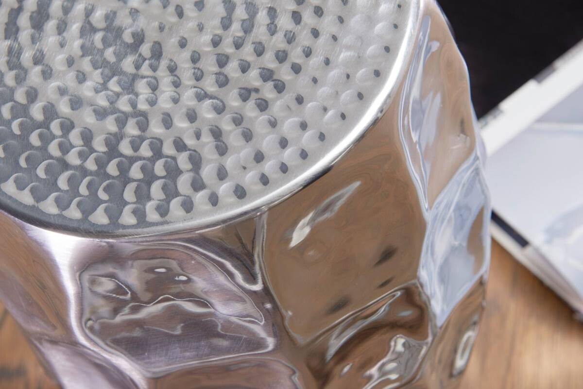 Beistelltisch Aluminium B/H/T: ca. 30x47x30 cm