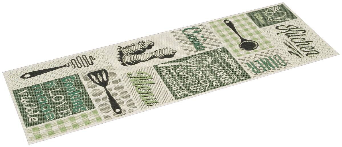 Küchenläufer Ambiente grün B/L: ca. 60x180 cm